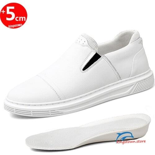 Men Heightening Shoes Elevator Shoes Height Increase Shoes Man Insoles 5CM Man Daily Life Sport Height Increasing Shoes