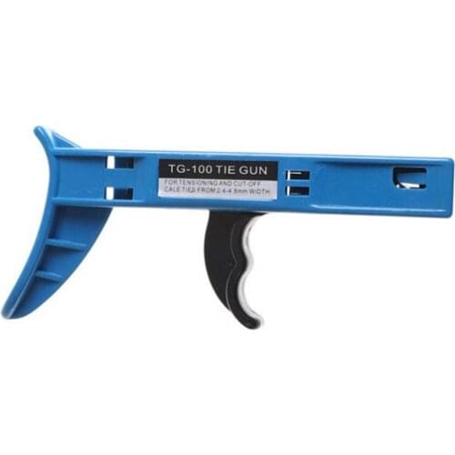 2020 New Cable Tie Gun TG-100 Fastening and Cutting Tool Automatic Tensioning For Nylon Cable Tie Special Pliers Hand Tools