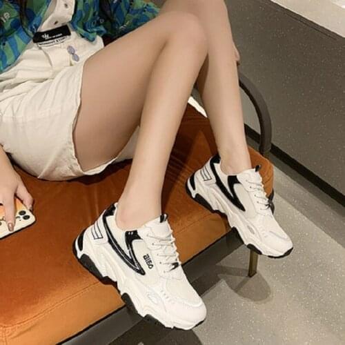 2021 summer new net celebrity old shoes womens super fire all-match breathable mesh small white mesh shoes