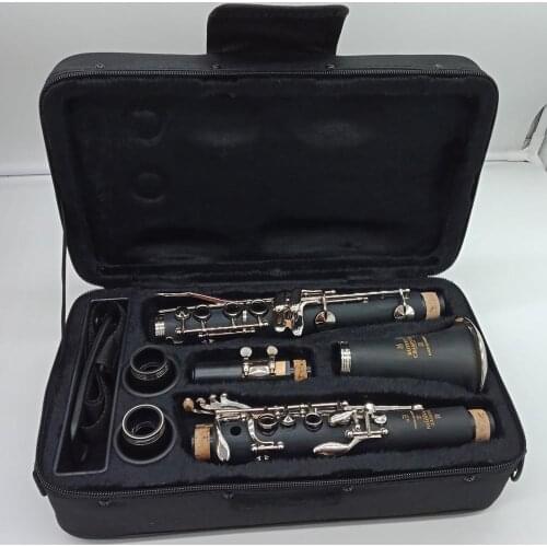 New MFC Professional Bb Clarinet E13 Bakelite Clarinets Nickel Silver Key Musical Instruments Case Mouthpiece Reeds
