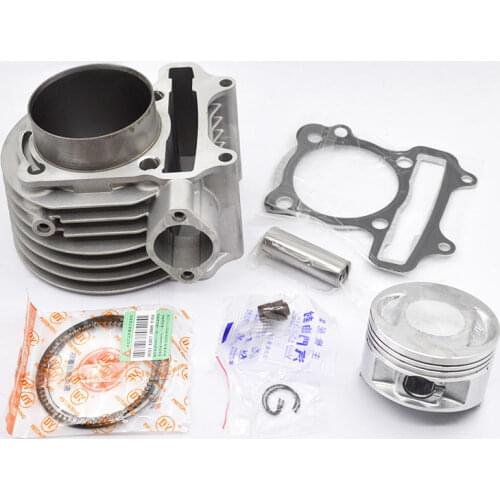 New Motorcycle Cylinder Rebuilt Kit 61mm Bore for Irbis RZR GTS175 GTS 175 161QMK Engine Scooter Moped High Quality