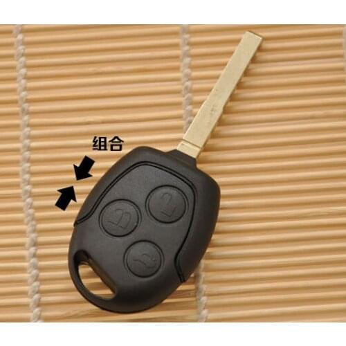New Replacement Shell Remote Transit Connect Key Case Fob 3 Button For Ford C-Max Festiva Focus Galaxy Mondeo S-Max