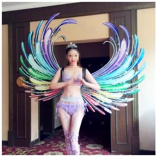Catwalk feather Wings Colored Angel Elves