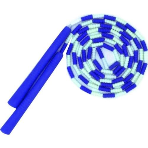 Adult Children Soft Segmented Skipping Jump Rope with Anti-skid Handle Healthy Sport Fitness Training equipment for Office home