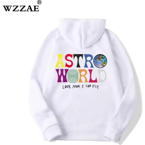 TRAVIS SCOTT ASTROWORLD WISH YOU WERE HERE HOODIES fashion letter ASTROWORLD HOODIE streetwear Man woman Pullover Sweatshirt