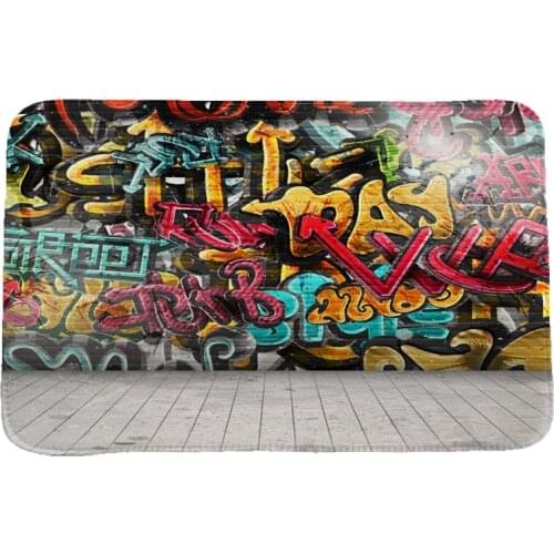 Creative 3D Abstract Painting Series Carpets and Rugs for Bedroom Living Room Carpet Kitchen Bathroom Anti-Slip Floor Mats