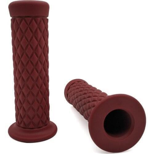 Universal classic 24MM 22MM Rubber Handle Motorcycle Handlebar For BMW F800GS Adventure F800GT F800R F800S F800ST