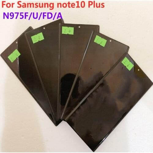 For Samsung note10 plus n975 note10+ lcd touch display screen assembly Original Super AMOLED display touch screen With frame