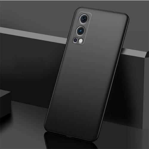 For OnePlus Nord 2 5G Case Simple Matte Soft Silicone Back Cover For One Plus Nord 2 5G N200 Phone Case