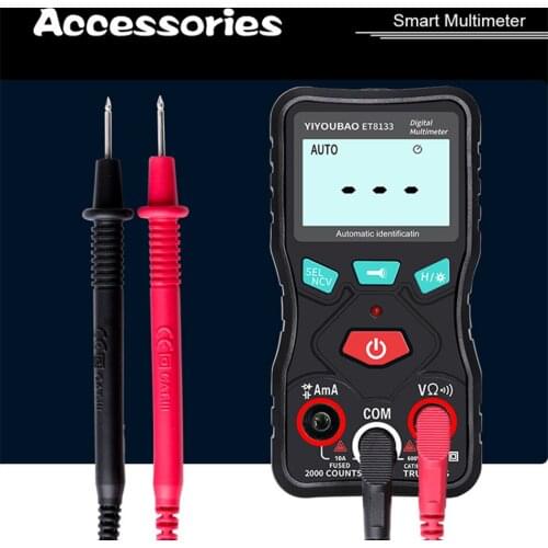 ET8133 Fully Automatic Identification Multimeter Voltage Diode High Current Capacitor Buzzer