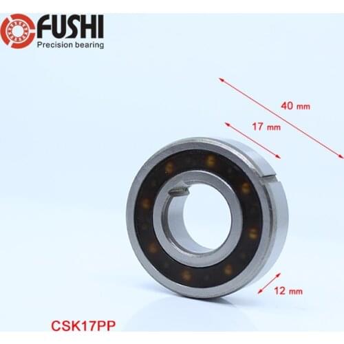 CSK17PP One Way Bearing Clutches 17*40*12mm ( 1 PC) With Keyway CSK6203PP FreeWheel Clutch Bearings CSK203PP
