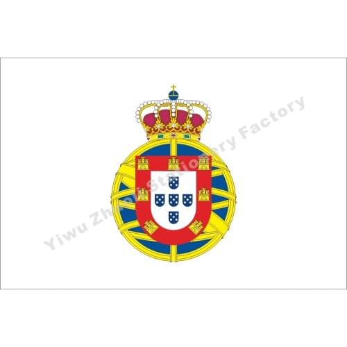 Portugal 1816 flag 150X90cm (3x5FT) 120g 100D Polyester Double Stitched High Quality Banner Free Shipping