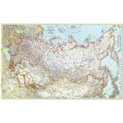 World Map Vintage World Map Picture Poster Decoration Wall Paper Home Decorative Art Painting for Culture and Travel Supplies