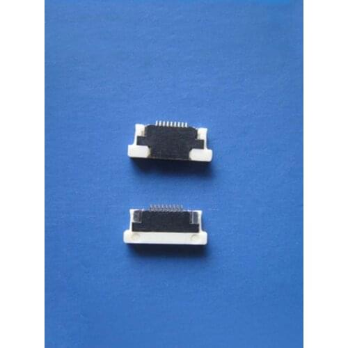 Computer LCD Socket FPC Connector SMT 0.5 pitch 6 pin Drawer Upper Contact Touch Pad Socket Thickness 2.0mm