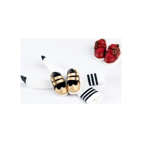 Blythes doll shoe size fashion versatile round head matching color retro sneakers shoes gold blue black green and other colors