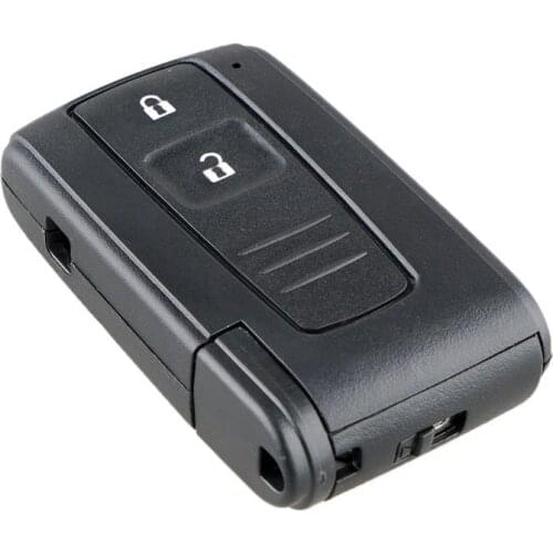 2 Button Mini Remote Key Case Remote Key Case For Toyota Prius Corolla Verso Toy43 Blade