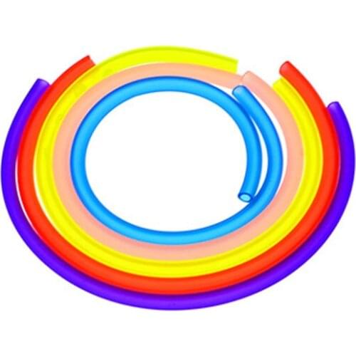 1 m modified parts motorcycle accessories modified fuel pipe silicone gasoline pipe color transparent fuel pipe