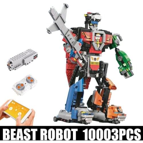 MOULD KING 15037 Creative Toys The APP RC Motorized Intelligent Robot Model Assembly Building Blocks Bricks Kids Christmas Gifts