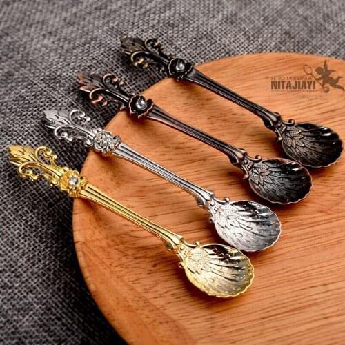 Arabian Charm Creative Tableware Coffee Tea Spoon Dessert Jam Sugar Ice Cream Spoons Mixing Stirring Spoon