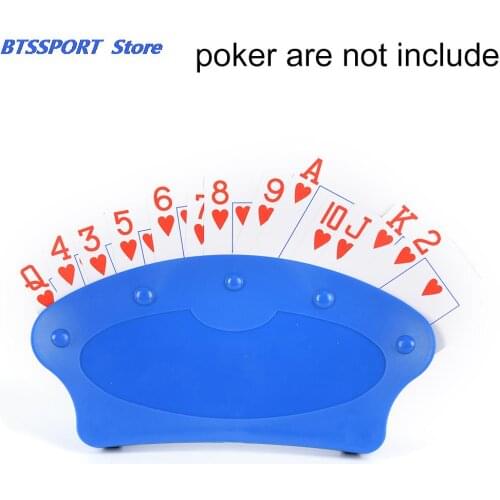 Poker seat Playing card stand Playing card Holders Lazy poker base game organizes hands for Christmas birthday party easy play