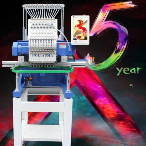 Top quality 12 needles single head embroidery machine in China