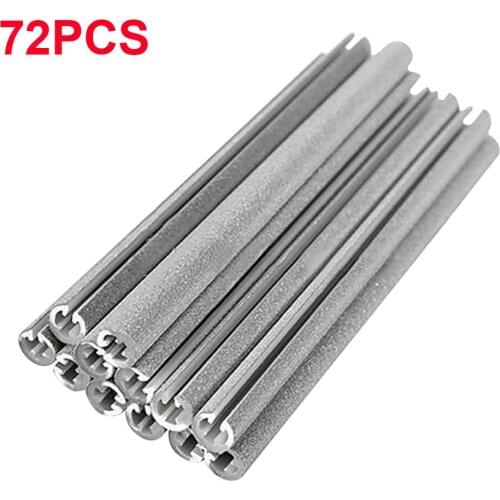 72pcs/lot Bicycle Spokes Bike Spoke Reflective Stripe & Bike Spokes Reflector Light Steel Wire Lamp Warning Tape