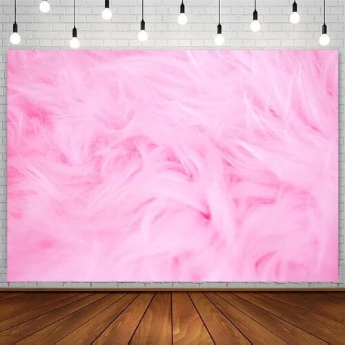 Solid Color Fluff Backdrop Girlish Pink Hair Texture Photography Background Cosmetics Nail For Photo Studio Supplies Decor Props