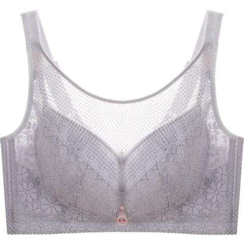 Is 42d fat Lace underwear big size ultra thin bra big cup plus size bra