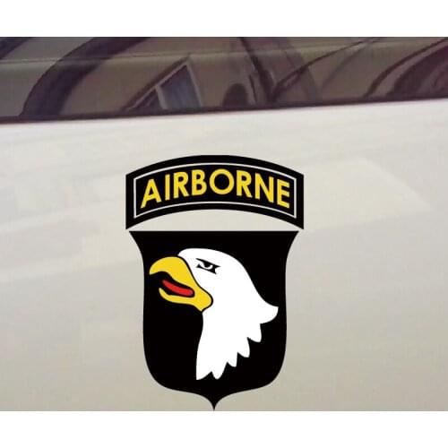 Eagle Airborne Waterproof Reflective Car Sticker