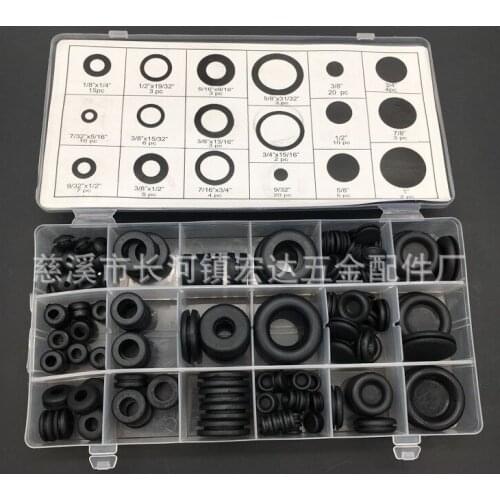 125 Pcs/set Rubber O Ring Washer Seals Watertightness Assortment o rings Gasket Washer 18 Different Size Gaskets With orings Kit