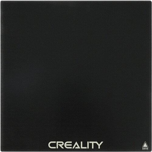 245 x 255mm Creality 3 CR-6SE Carbon Crystal Glass Cover Plate for CR-6 SE 3D Printer Accessories Drop Shipping