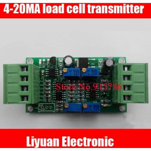 4-20MA load cell transmitter / amplifier modules / 0-5V current-voltage transducer free shipping