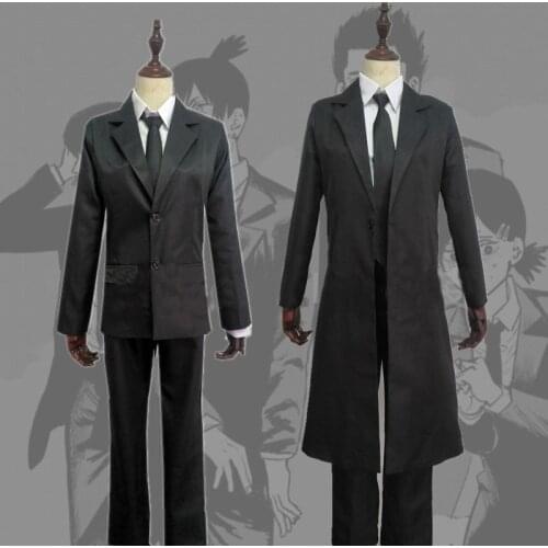 Anime Man Makima Hayakawa Aki Cosplay Costume Custom size