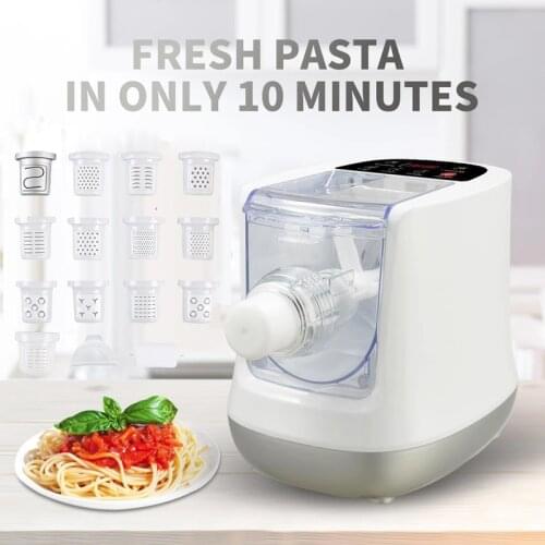 Pasta maker machine electric Noodle machine automatic dough sheeter press Dough roller kneading Small dumpling wrapper machine