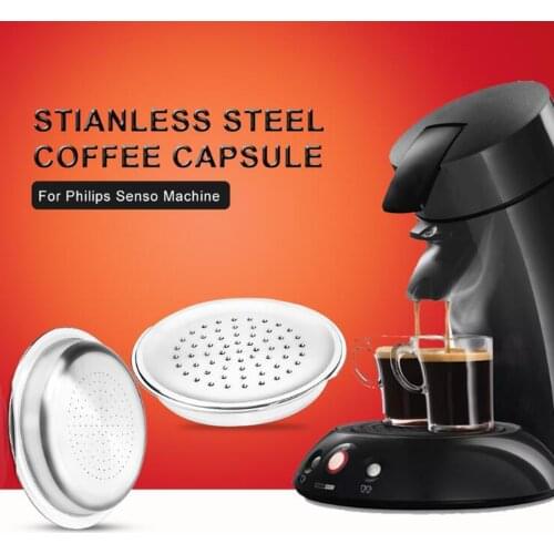 Reusable Coffee Filter Cup Stainless Steel Coffee Capsule Refillable Filter Coffee Machine Cup For Philips Coffee Machine