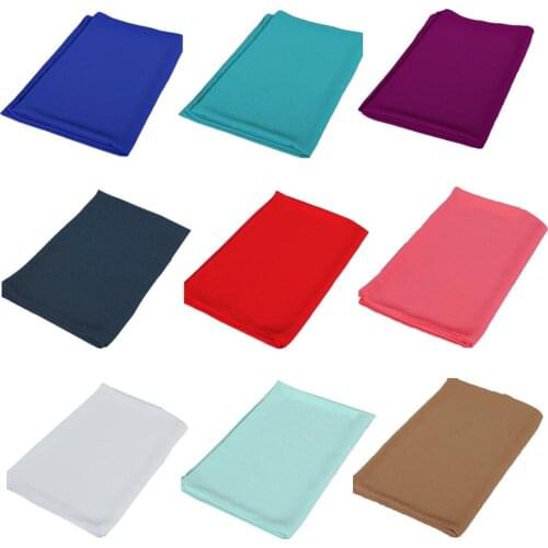 One Piece Soft Stretch Jersey Plain Large Scarf Shawl Hijab Headwear Wrap Muslim Headscarf Full Cover Islamic Turban Khimar New