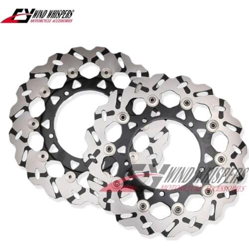Motorcycle Flower Front Brake Disc Rotor For Yamaha Yamaha FZ6 Fazer 600 04-08 YZFR6 03-04 XJ6 DIVERSION 09-15 MT-03 06-11 MT-09