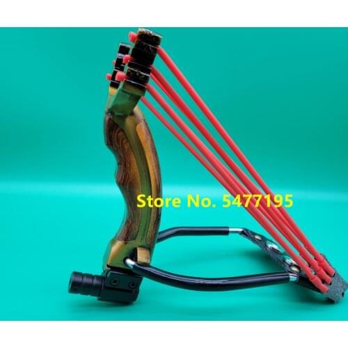 Powerful Slingshot With Arrows Crossbow Shooting Slingshot Catapult For Hunting Precision Laser Slingshot For Night Shooting