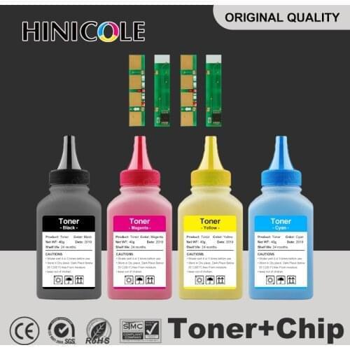 HINICOLE For Samsung 407 CLT407 CLT 407 Toner Powder + Chip For CLX3186 CLX3185 Laser Printer Powder Hot Sale Special offer