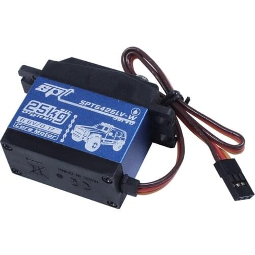 Waterproof Spt5425lv-W 25Kg 90 Degrees Digital Servo For 1:8 1:10 Rc Car Boat Robot Toys For Children Rc Car Parts