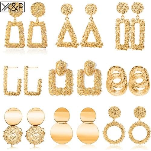 Women's Gold Earrings XP China