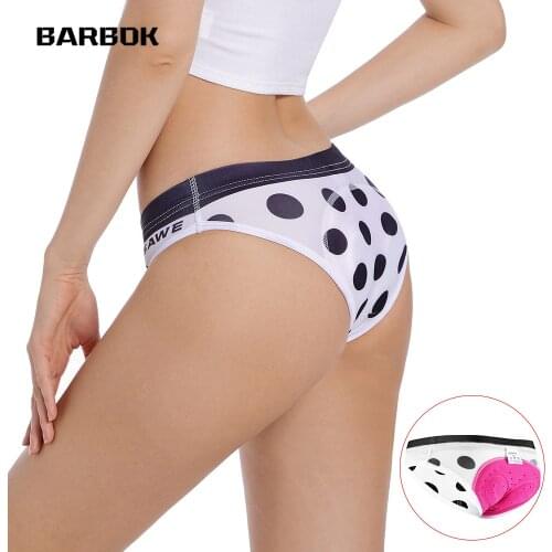 BARBOK Womens Cycling Shorts 3D Gel Padded Breathable Underwear Bicycle Road Bike MTB Shorts Riding Downhill Shorts
