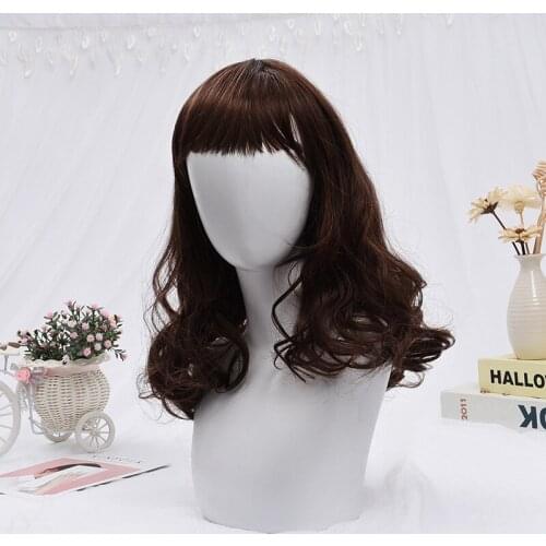 Women Lolita Wig Kawaii Cosplay Wig Heat Resistant Synthetic Wig Halloween Carnival Party Cosplay Girls Hair Wigs