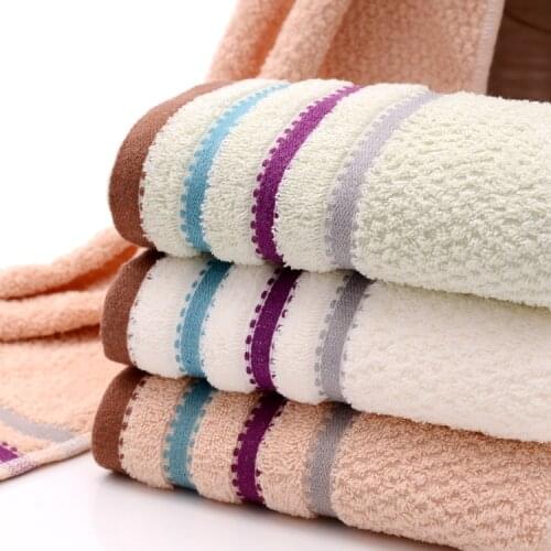 3PCS/LOT New Fashion 3 Colors Genuine Face Hand Towel High Quality 34cm*74cm 100% Pure Cotton Brand Bath Towel Set wholesale