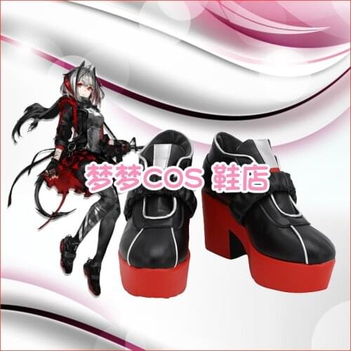 Arknights W Cosplay Shoes Boots Anime Halloween Carnival Cosplay Accessories Cosplay Prop
