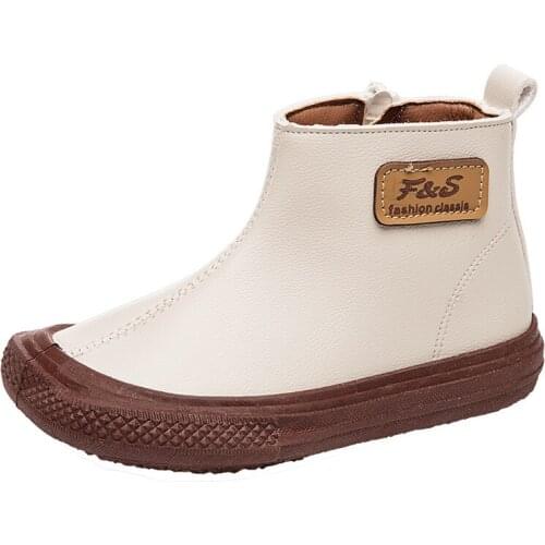 Girls Martin Boots 2021 Square Toe Childrens Short Boots Princess Single Boots Childrens Boots Kids Leather Boots Hot Leisure