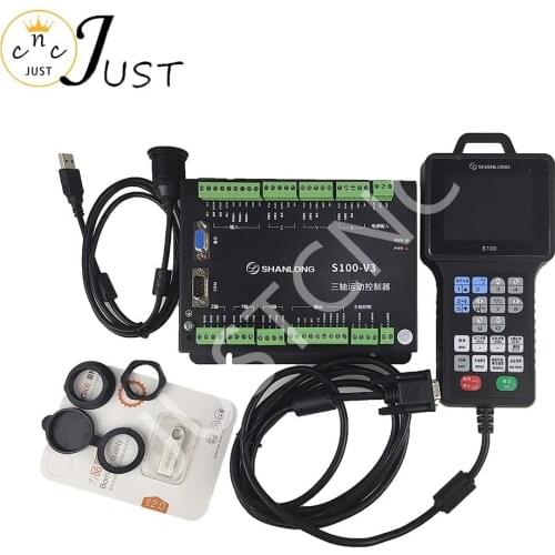 CNC controller 3 axis engraving machine offline motion control system DSP SHANLONG S200 handheld control system