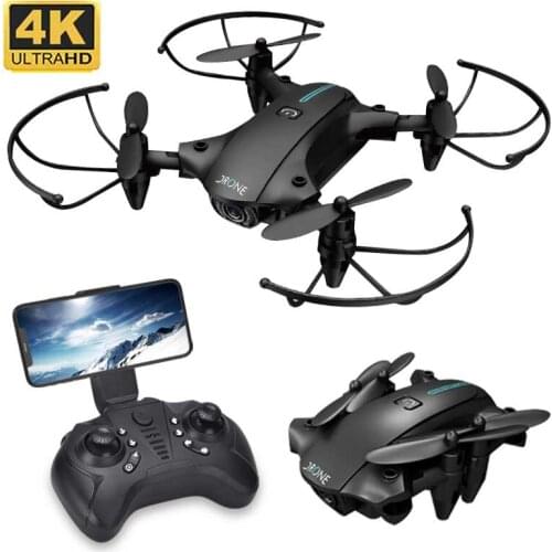 H2 Mini Drone WiFi FPV 1080P 4K HD Camera Altitude Hold Foldable Real Time Transmission Quadcopter RC Drones VS E525 Pro