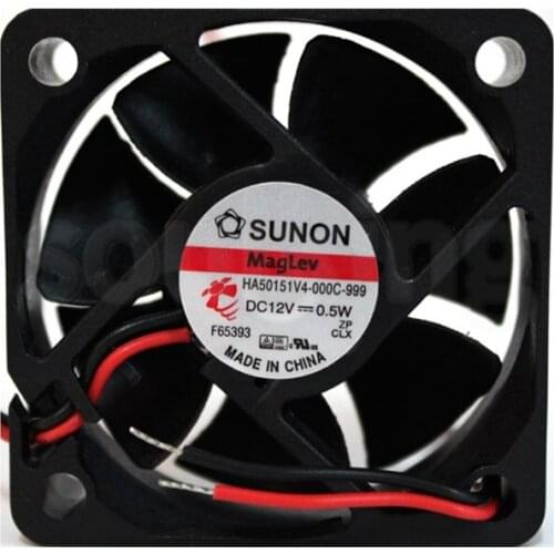HA50151V4-000C-999 5015 12V 0.5W DC cooling fan 6 Month Warranty