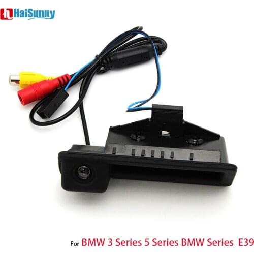 HaiSunny CCD Rear View Vehicle Camera For BMW 3 Series 5 Series BMW X5 X1 X6 E39 E53 E82 E84 E88 E90 E91 E92 E93 E60 E70 E71